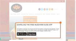 Desktop Screenshot of buddhismguide.org