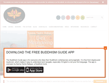 Tablet Screenshot of buddhismguide.org